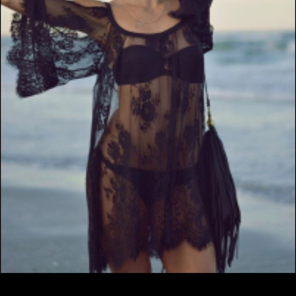 Dress Lace Short Beach Dress Lingerie Babydoll - Picture 2 of 7